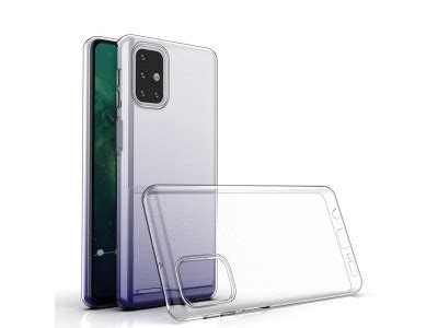 Ochranný kryt obal TPU Ultra Slim Clear číry na Samsung Galaxy M31s