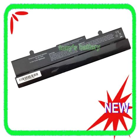 6 Cell AL31 1005 AL32 1005 Battery For Asus Eee PC R1000 1005H 1001