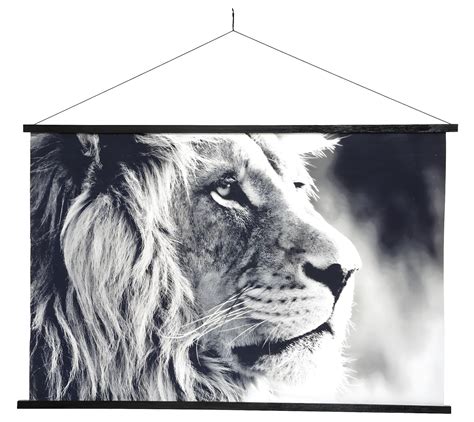 Toile D Corative Suspendre Lion X Cm