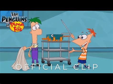 The Penguins Of Phineas And Ferb S1 E6 Plush And Cover Clip Braden