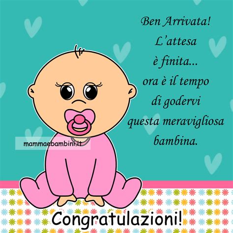 Biglietto Con Frase Auguri Nascita Bimba Mamma E Bambini