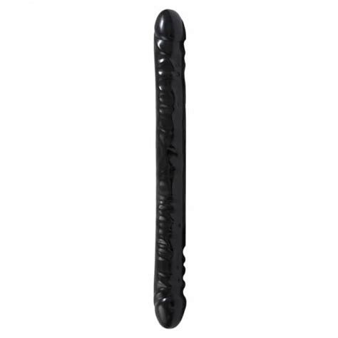 K B In Veined Double Header Black Dobbelt Dildo Mshop Dk