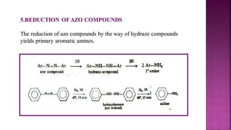 Methods Of Preparation Of Aromatic Amines PPT