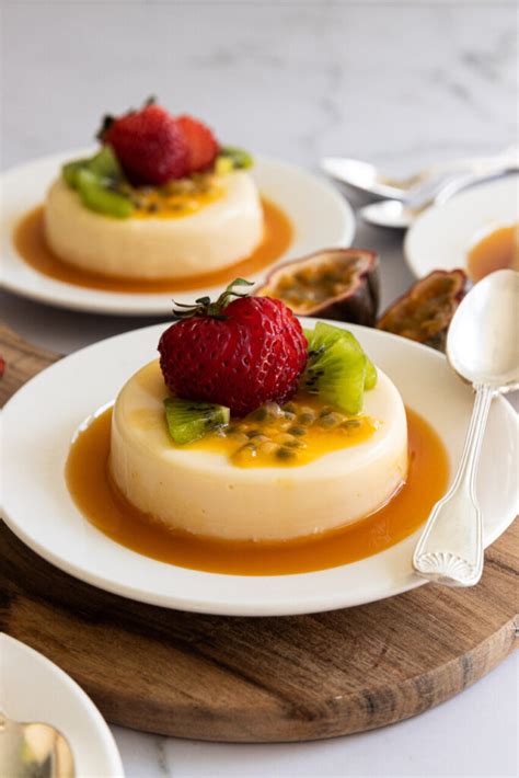 Passion Fruit Panna Cotta Good Things Baking Co