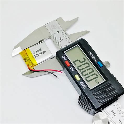 602025 3,7 v 240mAh 25mm * 20mm * 6mm Größe Wieder... – Grandado