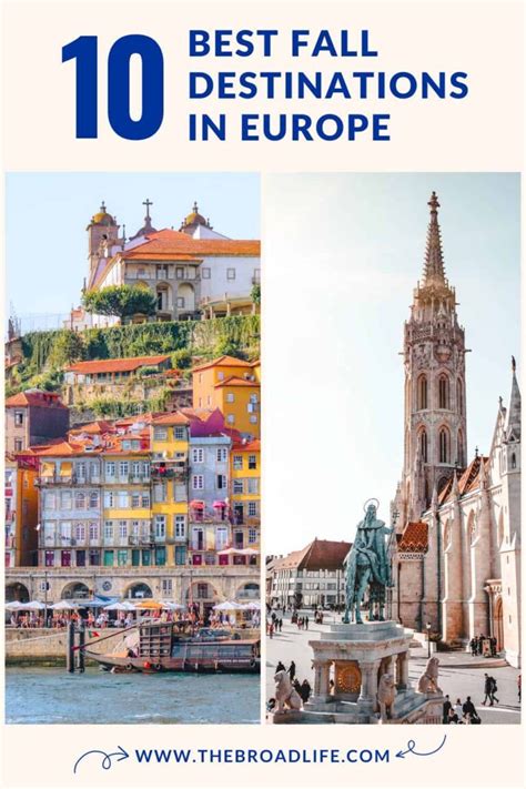 10 Best Fall Destinations in Europe: Why You Should Visit Europe in ...