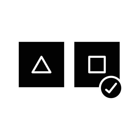 AB testing icon. Simple solid style. A, B, test, ab, split, hypothesis
