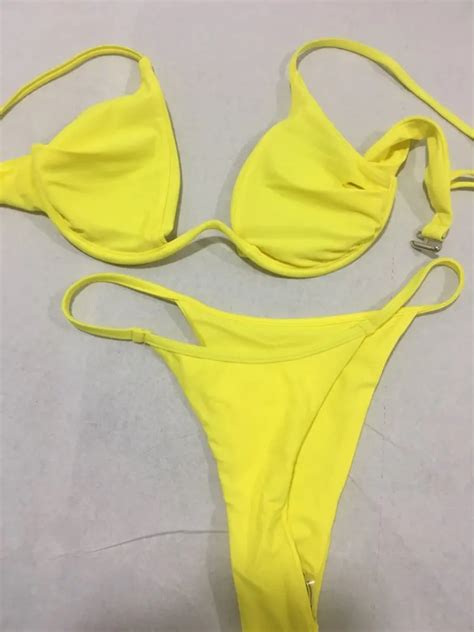 Free Shipping Sexy Women Push Up Bikini Sets Solid Color Swimwears Bathing Suits Swimsuit Bikini