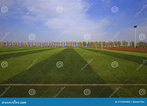 The school stadium stock photo. Image of view, entertainment - 275424484