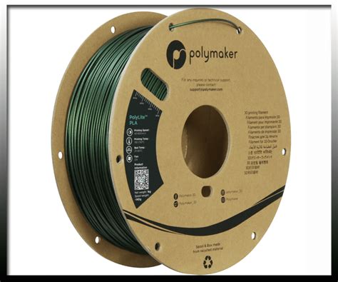 PolyLite Metallic Green PLA Pro 1 75mm 3DEA