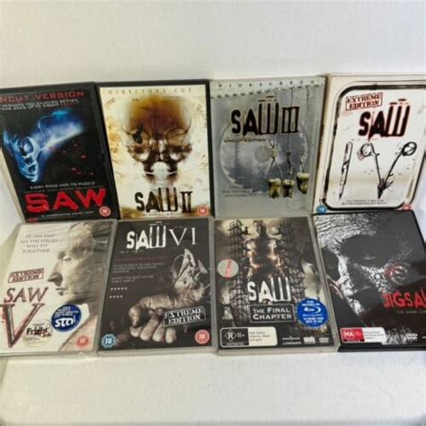 Saw The Complete Movie Collection Dvd Jigsaw Pal Region Free