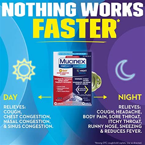 Maximum Strength Mucinex Fast Max Day Severe Congestion Cough