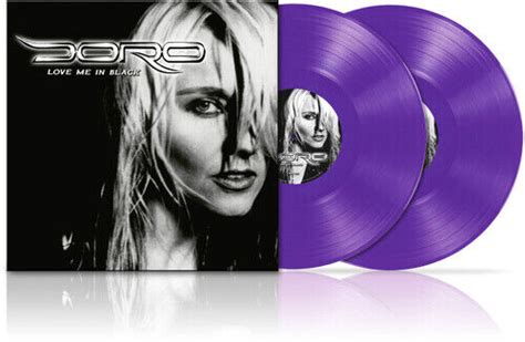 Doro Love Me In Black Purple New Vinyl LP Colored Vinyl Gatefold