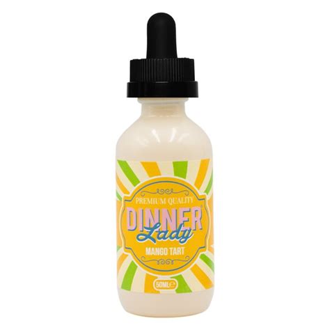 Buy Dinner Lady Mango Tart Shortfill Eliquid Vapour UK