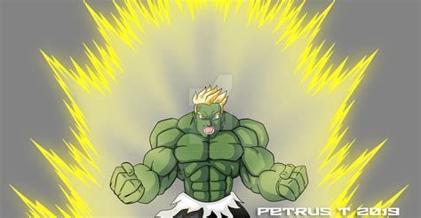 Super Saiyan Hulk By Tanasepetrus On Deviantart