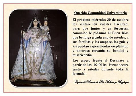 La Virgen del Rosario de Río Blanco y Paypaya nos visita