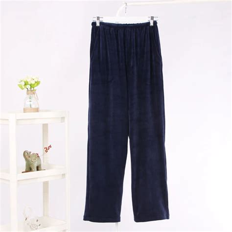 Fleece Pajama Pants Couple Matching Sleep Bottoms Women And Mens