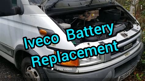 Iveco Battery Replacement Youtube