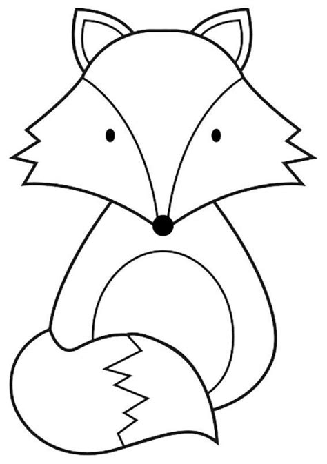 Fuchs Bilder Zum Ausmalen Save Pinterest Paper Crafts Fox Crafts