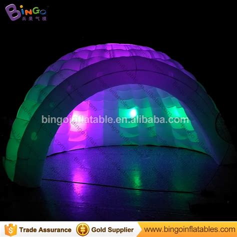 16.4 feet LED inflatable igloo tent / inflatable event tent ...