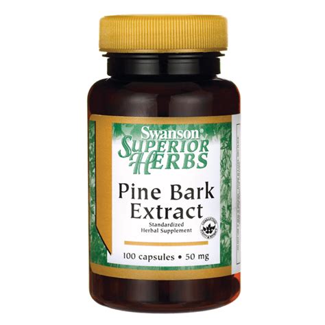 Swanson Pine Bark Extract Mg Capsules Walmart Walmart