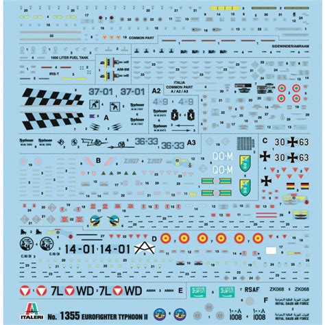 Maqueta Avion Ef Typhoon Ss Italeri