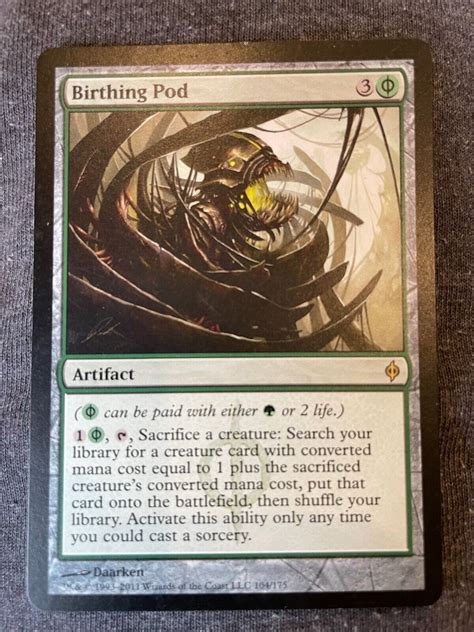 Mtg Birthing Pod New Phyrexia Regular Rare Ebay