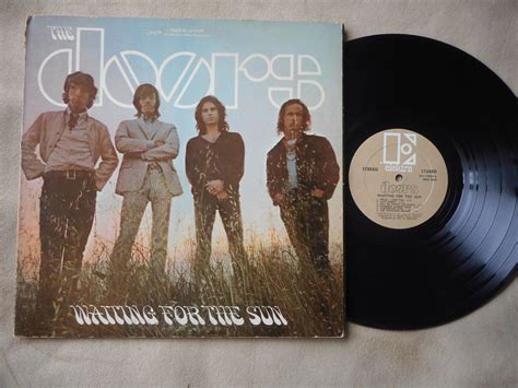 Popsike THE DOORS WAITING FOR THE SUN LP 1968 UNIPAK COVER LP