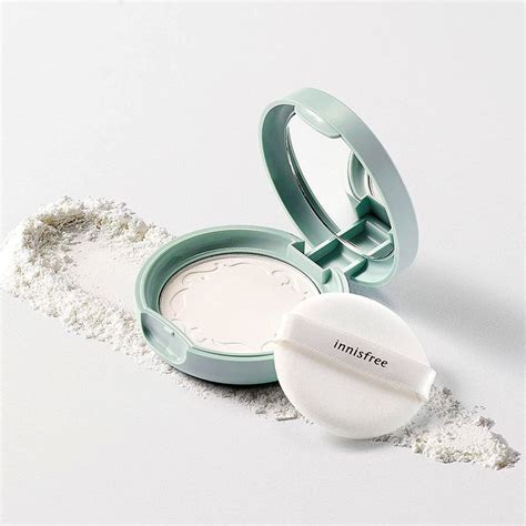 Description The Innisfree No Sebum Mineral Pact Is A Sebum Absorbing