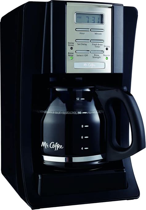 Amazon Mr Coffee 12 Cup Programmable Coffee Maker Black BVMC