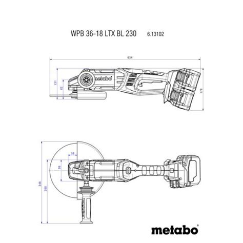 Polizor Unghiular WPB 36 18 LTX BL 230 Pretev Tehnologii