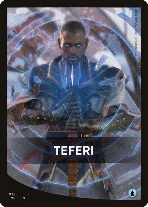 Teferi Theme Card - Magic the Gathering - MTG card