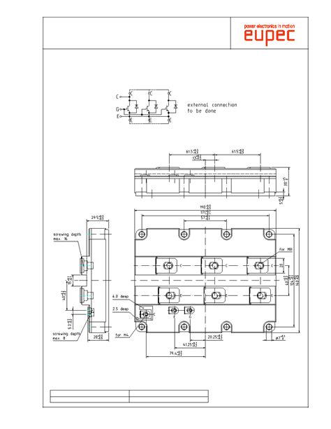 Fz R Kl C Datasheet Pages Eupec Igbt Modules