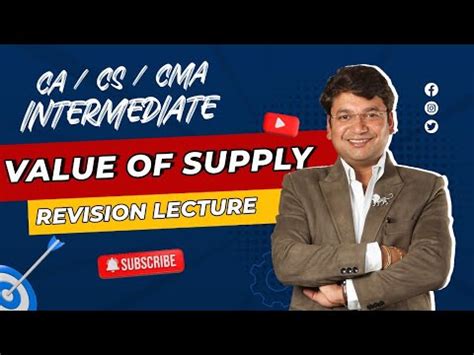 Revision Of Ca Cs Cma Intermediate Gst Value Of Supply Under Gst