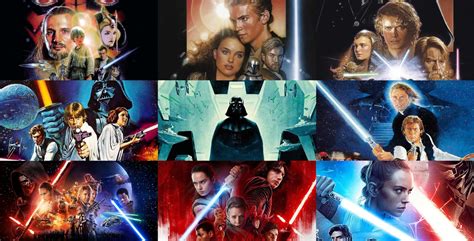 STAR WARS. All Live Action Movies, Ranked