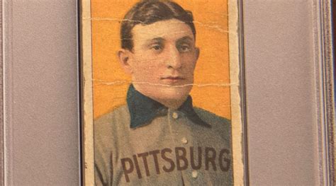 Honus Wagner Card Sells For 6 606 Million Becomes Most Expensive