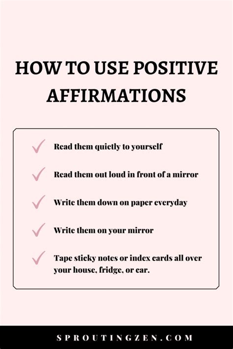 Can Daily Positive Affirmations Really Change Your Life? - Sprouting Zen