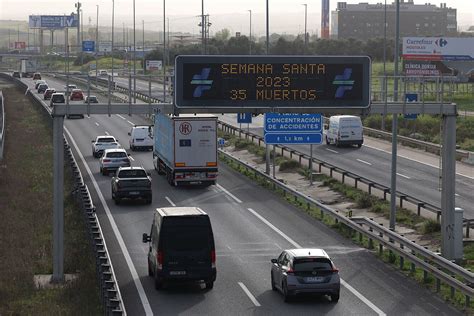 DGT Trafico Operación salida de Semana Santa mejores y peores horas