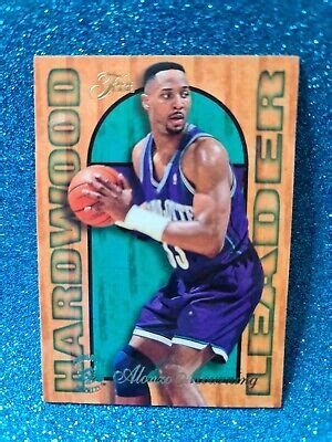 Alonzo Mourningfleer Of Hardwood Leader Nba Cardfree Post