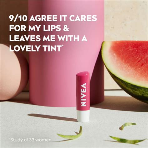 Buy Nivea Lip Balm Watermelon Shine 4 8g Online At Chemist Warehouse®