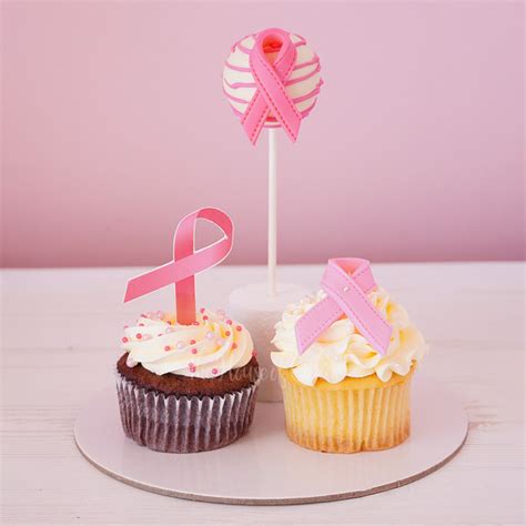 Breast Cancer Cupcakes And Cake Pops The House Of Cakes Dubai