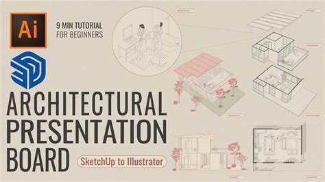 How To Make This Architecture Presentation Board From Scratch