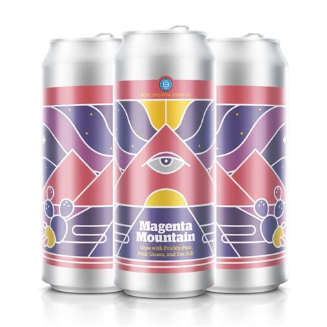 Magenta Mountain Fruited Gose By Burlington Beer Company — Bbco