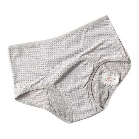 Rbaofujie Period Panties Heavy Flow Women Absorbent Leak Proof Panty