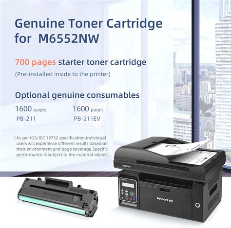 Pantum M6552NW Wireless Monochrome Laser Printer - Philippines | Ubuy