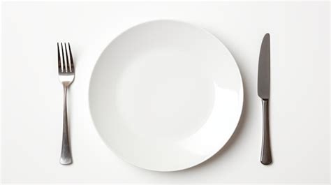 Premium AI Image | cutlery and plate