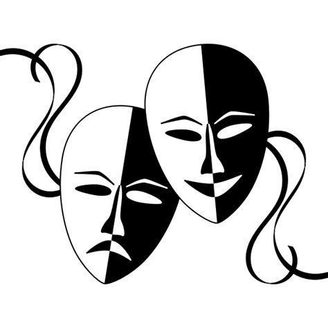 Theater Masks Free Svg