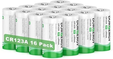 Amazon Durnergy Cr A V Lithium Battery Pack Years Shelf