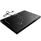 MegaChef Dual 2 Burner 8 In Black Portable Induction Hot Plate Cooktop 985117412M The Home Depot