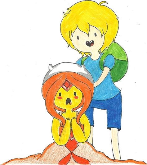 Finn and Flame Princess - Flame Princess Fan Art (34907421) - Fanpop